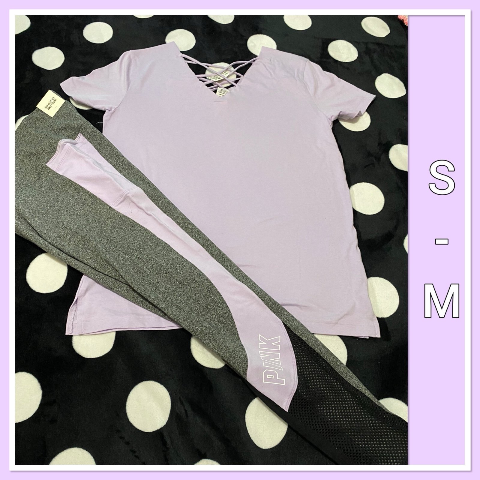 NWT VS PINK S/M SET
