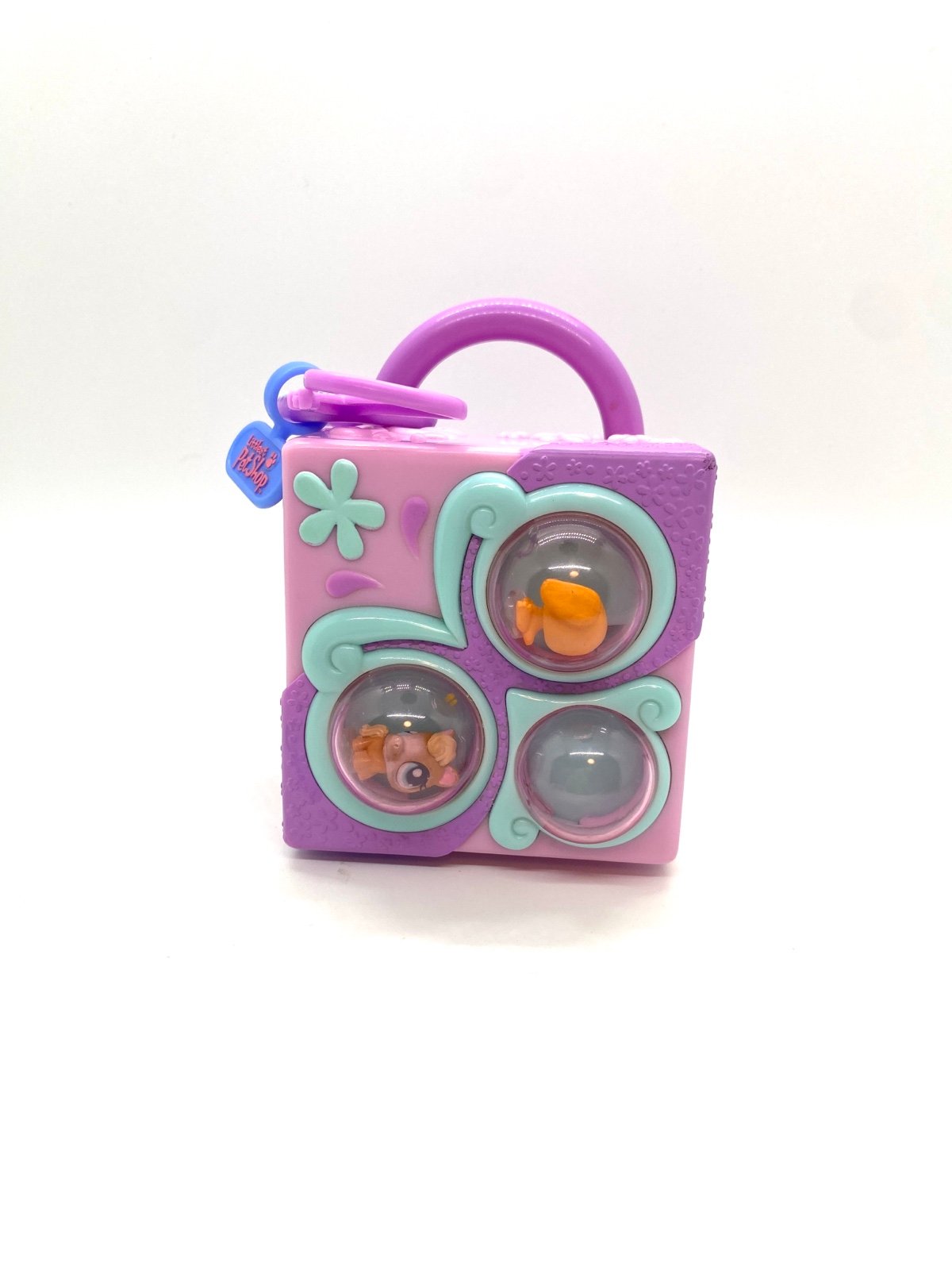 Littlest Pet Shop Teeniest Tiniest Purple pet playground