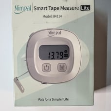 Slimpal 84114 White Smart Body Fat Measuring Tape With Manual