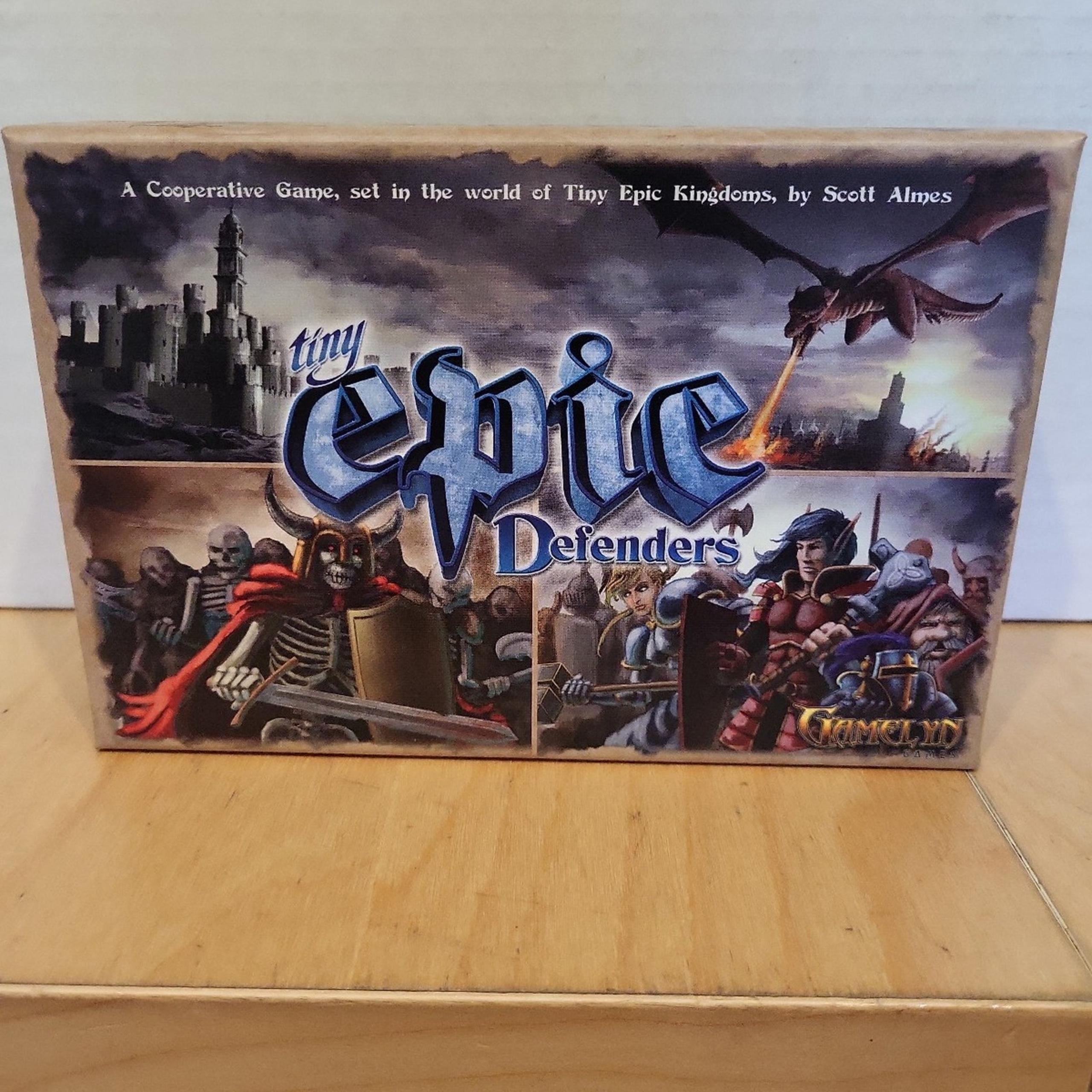 Tiny Epic Defenders Micro Card Strategy Game by Gamelyn Games - Complete