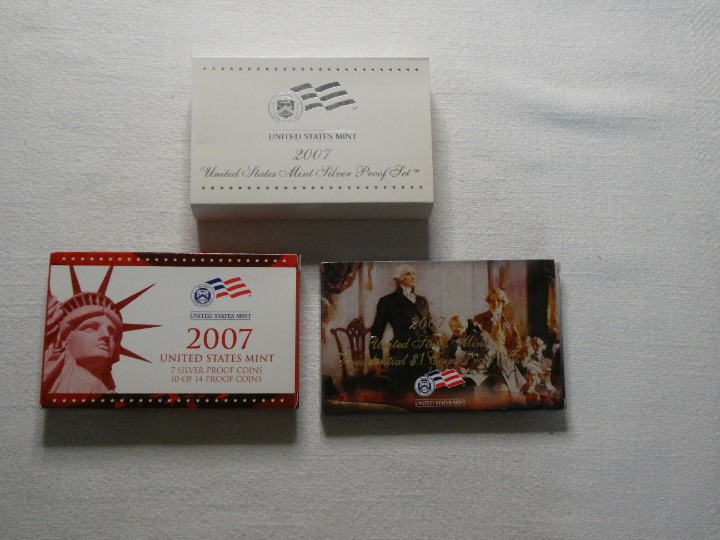 2007 U.S Mint Silver Proof Set with COA