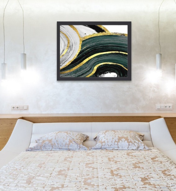 High Quality DIY Decorative Framed Paintings 36x24 inch