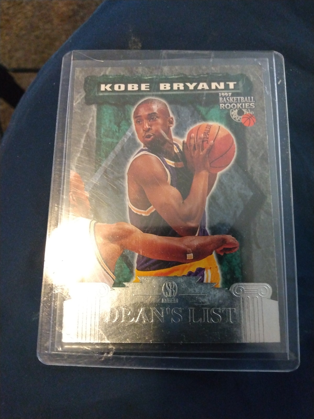 kobe bryant rookie card silver DEAN'S LIST