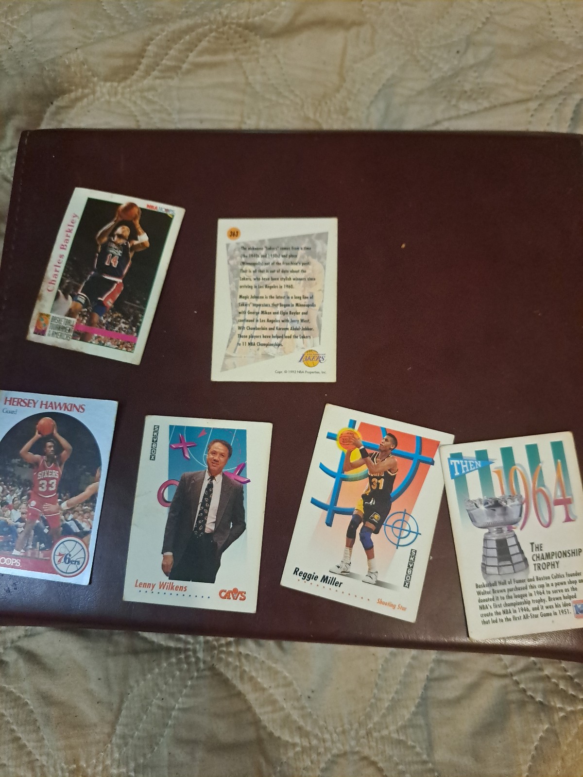 6pack basketball cards of great history