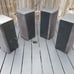 Onkyo SKR-780 and SKB-780 Surround Sound Speakers