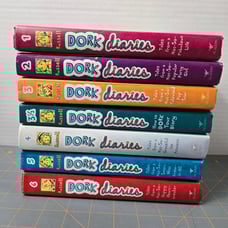 Lot of Dork Diaries Hardcover Books by Rachel Renee` Russell Tales From a Not So