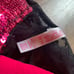 VS PINK vintage lace back IN LOVE sequin panty