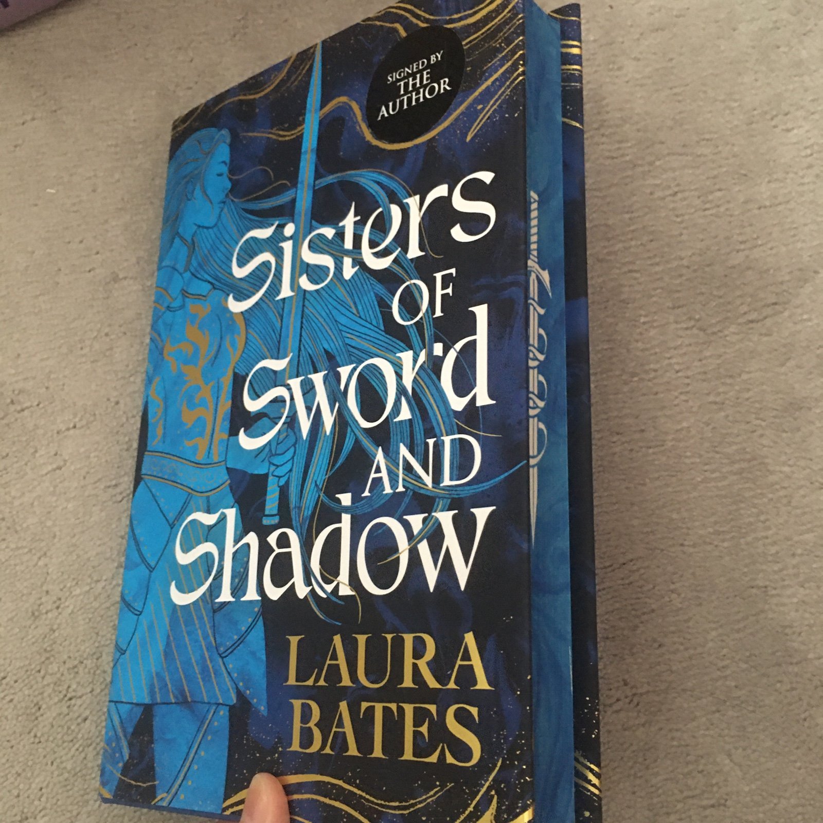 Waterstones Exclusive Sisters of shadow and swords by Laura bates, signed
