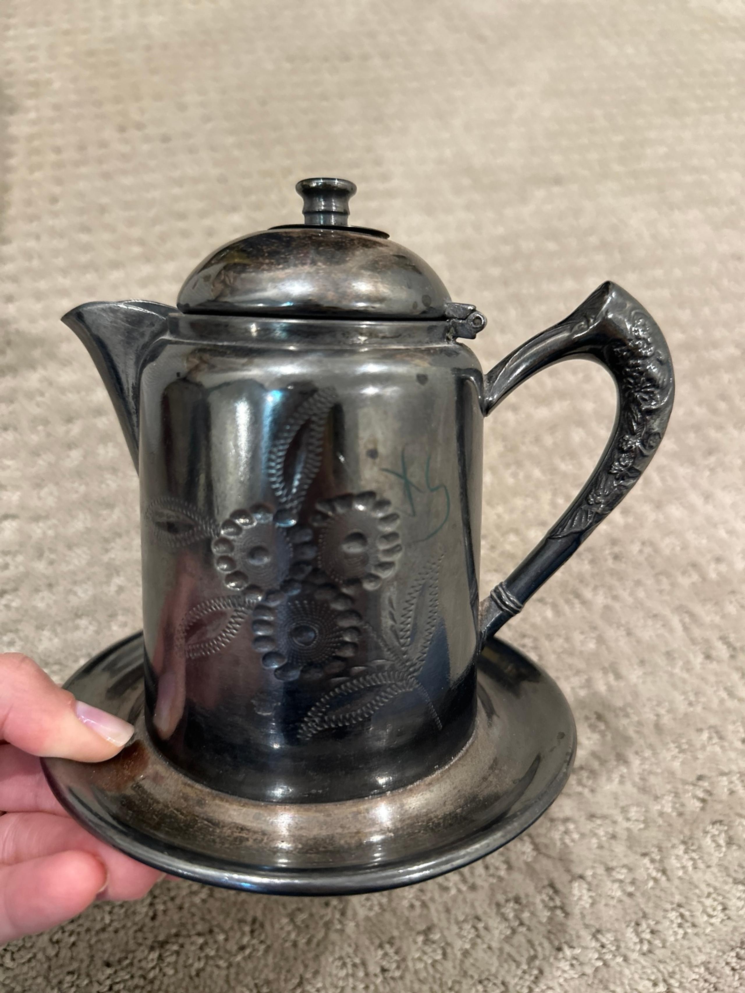 New Haven Silver Vintage Pot