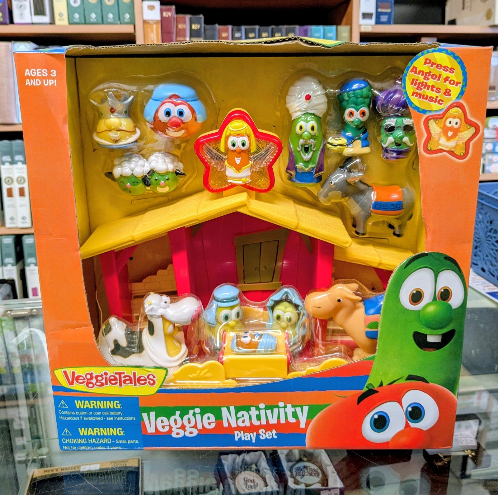 Veggietales nativity bob Larry