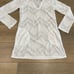 PRANA White Alexia Tunic Hooded Long Sleeve Lace Up Coverup Swim Dress Size XS