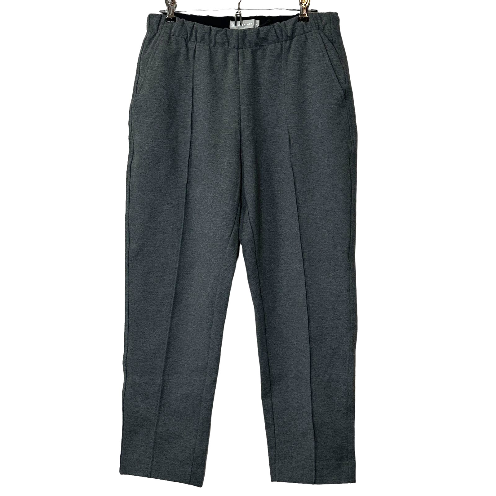 Everlane The Dream Pant Elastic Waist Tapered Leg Knit Pants Gray Women XS NWT