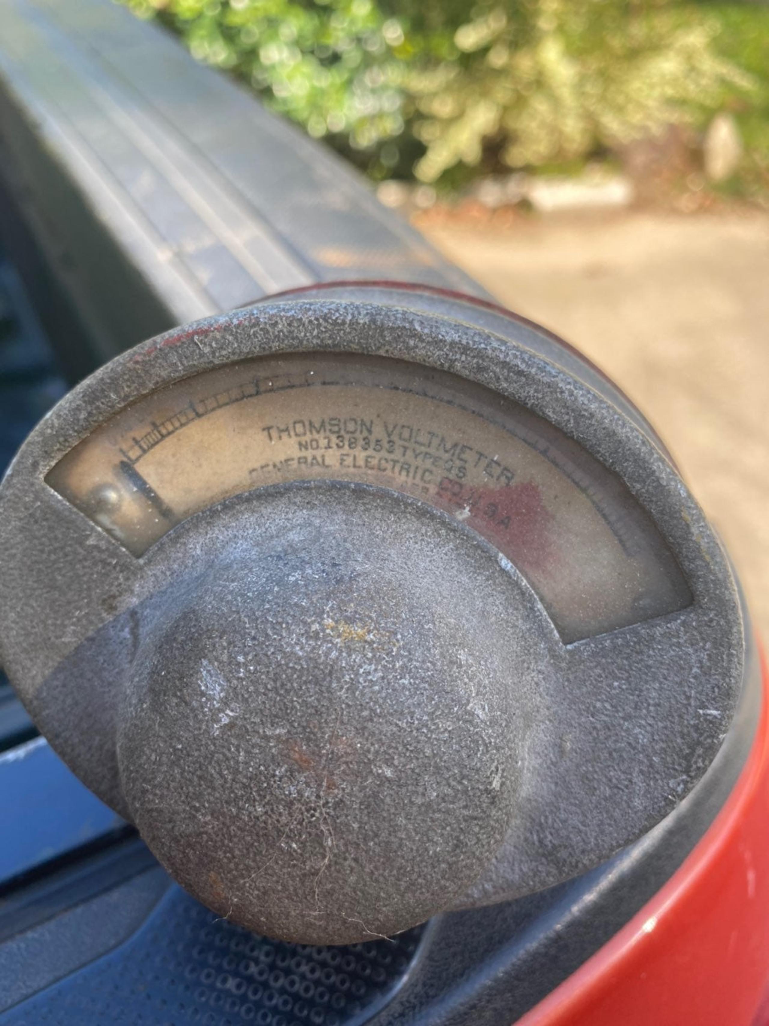 Antique voltmeter