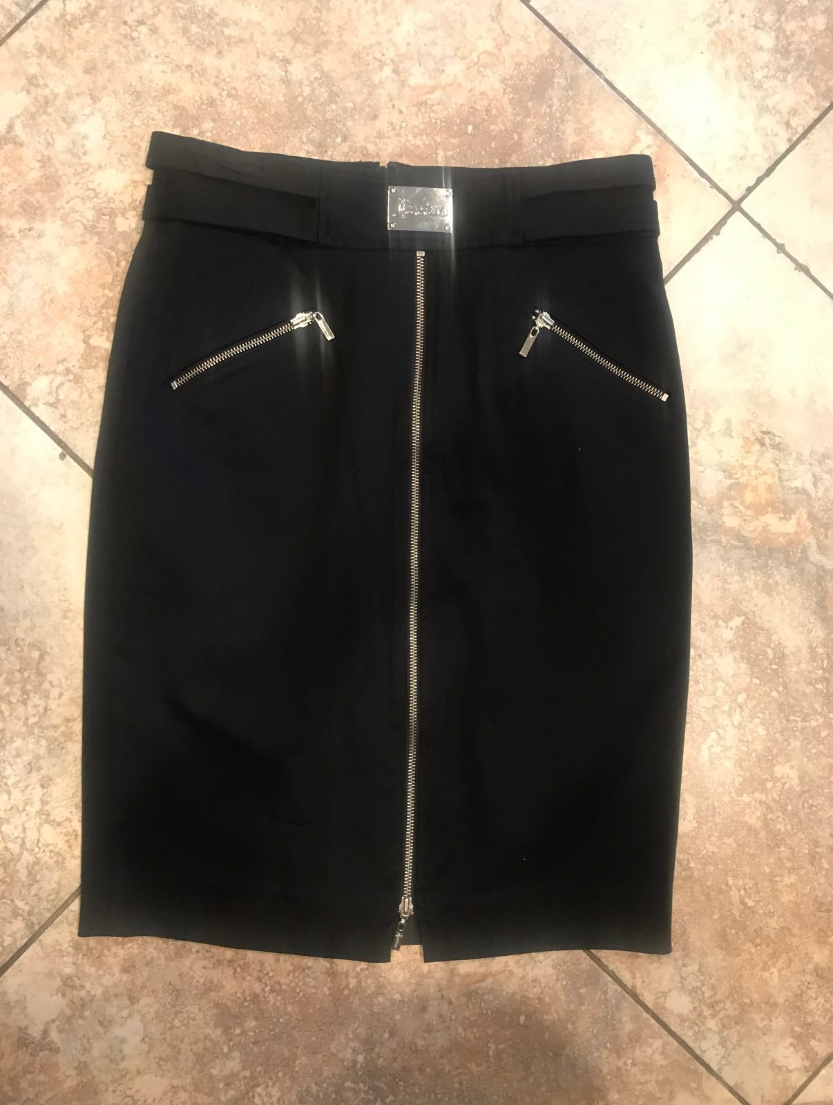 Marciano zipper Pencil skirt