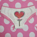 NWT Rare VTG Victoria's Secret Extra Low Rise Cheeky Bikini Sm Candy Ruffle