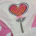 NWT Rare VTG Victoria's Secret Extra Low Rise Cheeky Bikini Sm Candy Ruffle
