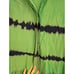 WKND WYFR Frock It Dress Mini Drop Waist Puff Sleeve Preppy Tie Dye Green Blue S