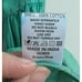 WKND WYFR Frock It Dress Mini Drop Waist Puff Sleeve Preppy Tie Dye Green Blue S