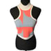 SER.O.YA Revolve Knit Bodycon Crop Top Blue Coral M Festival Rave Beach Party