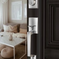 Front door handle set