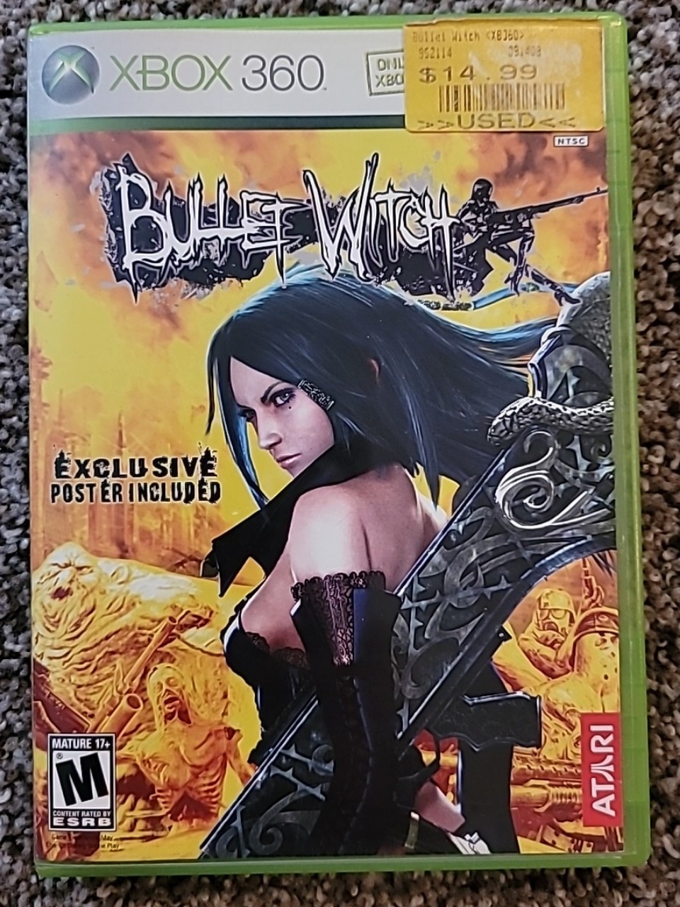 Bullet Witch for the Xbox 360 Complete In Box