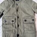 Little Bipsy Collection Unisex Green Military Jacket Size 6-12 Month