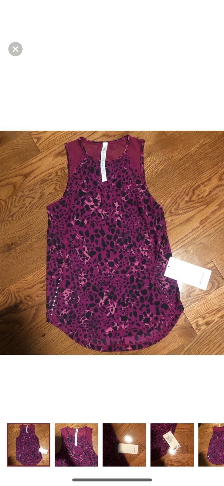 Lululemon sculpt tank
