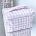 NWT Tender Love + Carry Checkered Toiletry Weekender Bag RARE