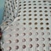 Alexander Wang Long Sleeve Street Style Pink Perforated Mini Dress Size XS
