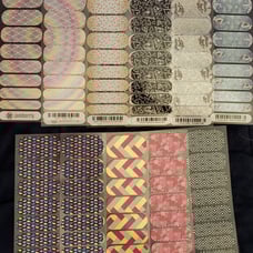 Nail Wraps & Laquer Set (over 275 retai