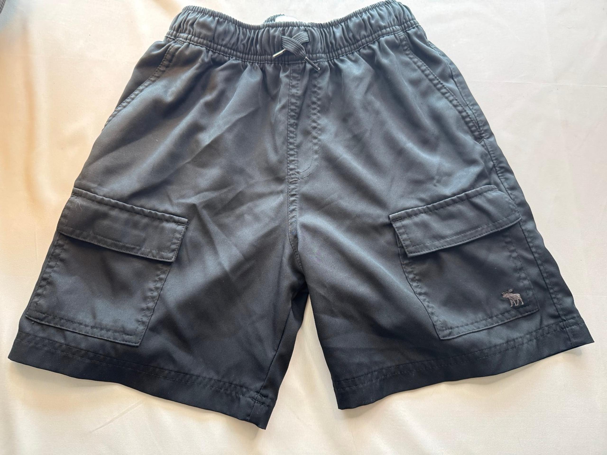 Abercrombie Kids Brand, Boy’s Black Drawstring Shorts (Size 13/14) Clothing