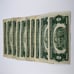 10 Receive ten United States Notes 2 two dollar 1953 series A B C