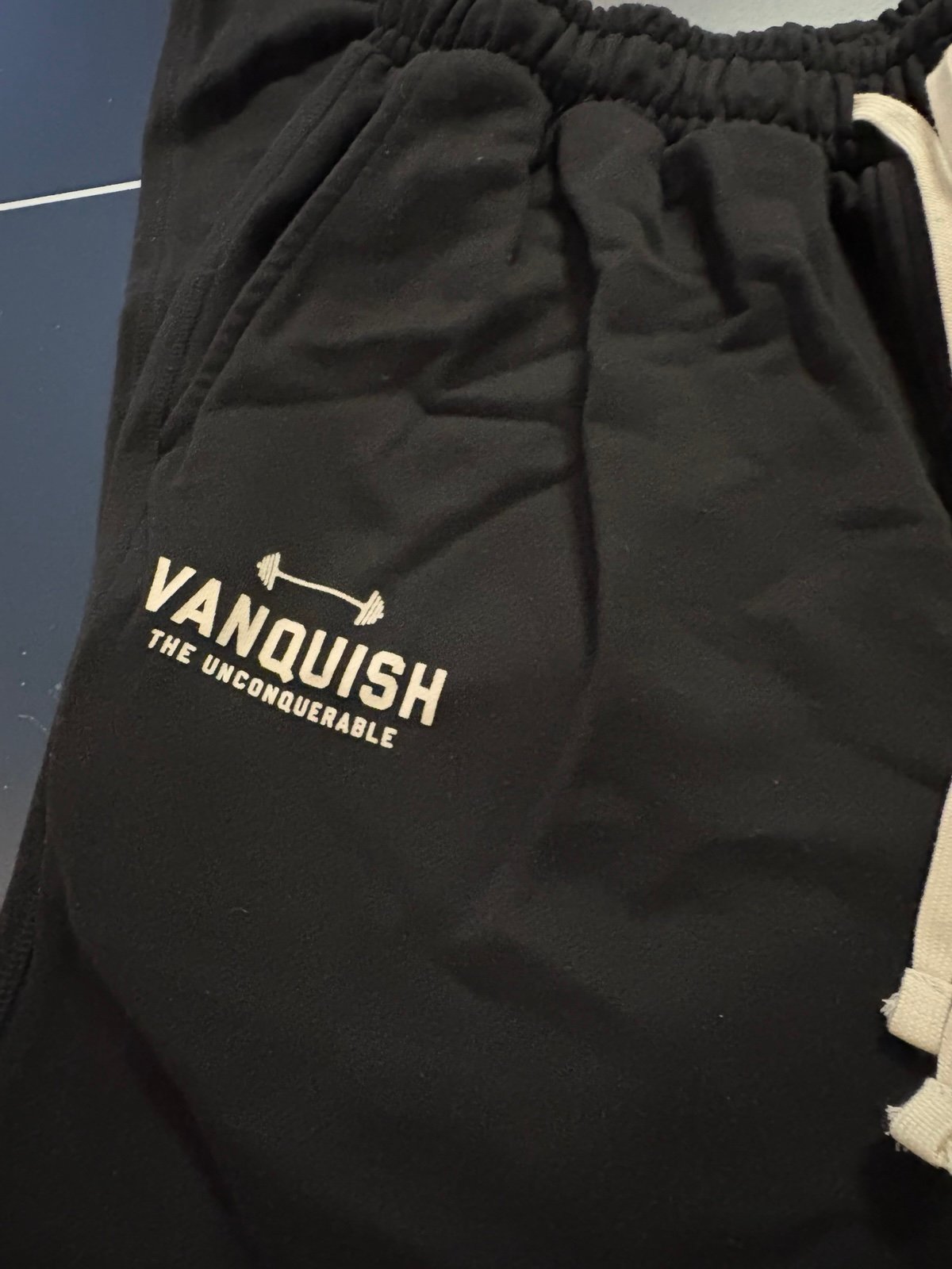 Vanquish “Better Than Yesterday” Joggers BLACK XL