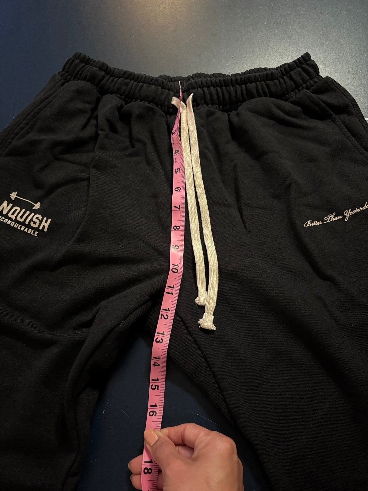 Vanquish “Better Than Yesterday” Joggers BLACK XL