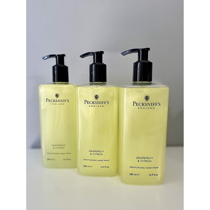 Set 3 Pecksniff's Grapefruit & Citron Hand Wash 16.9 Fl Oz Each