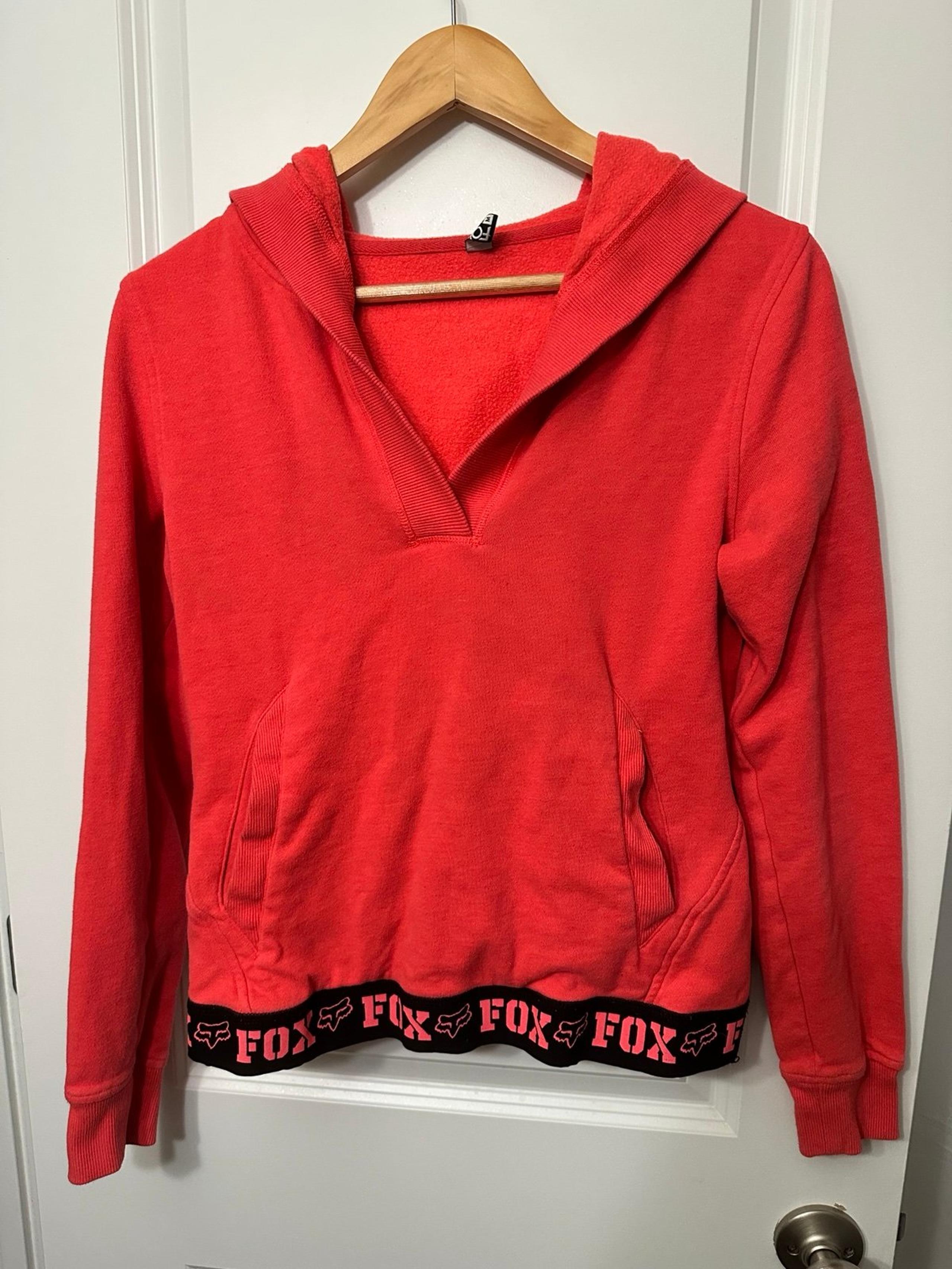 Fox Racing Hot Pink Pullover Hoodie Size Medium