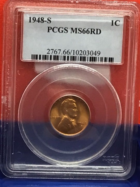 1948-S Lincoln Wheat Cent