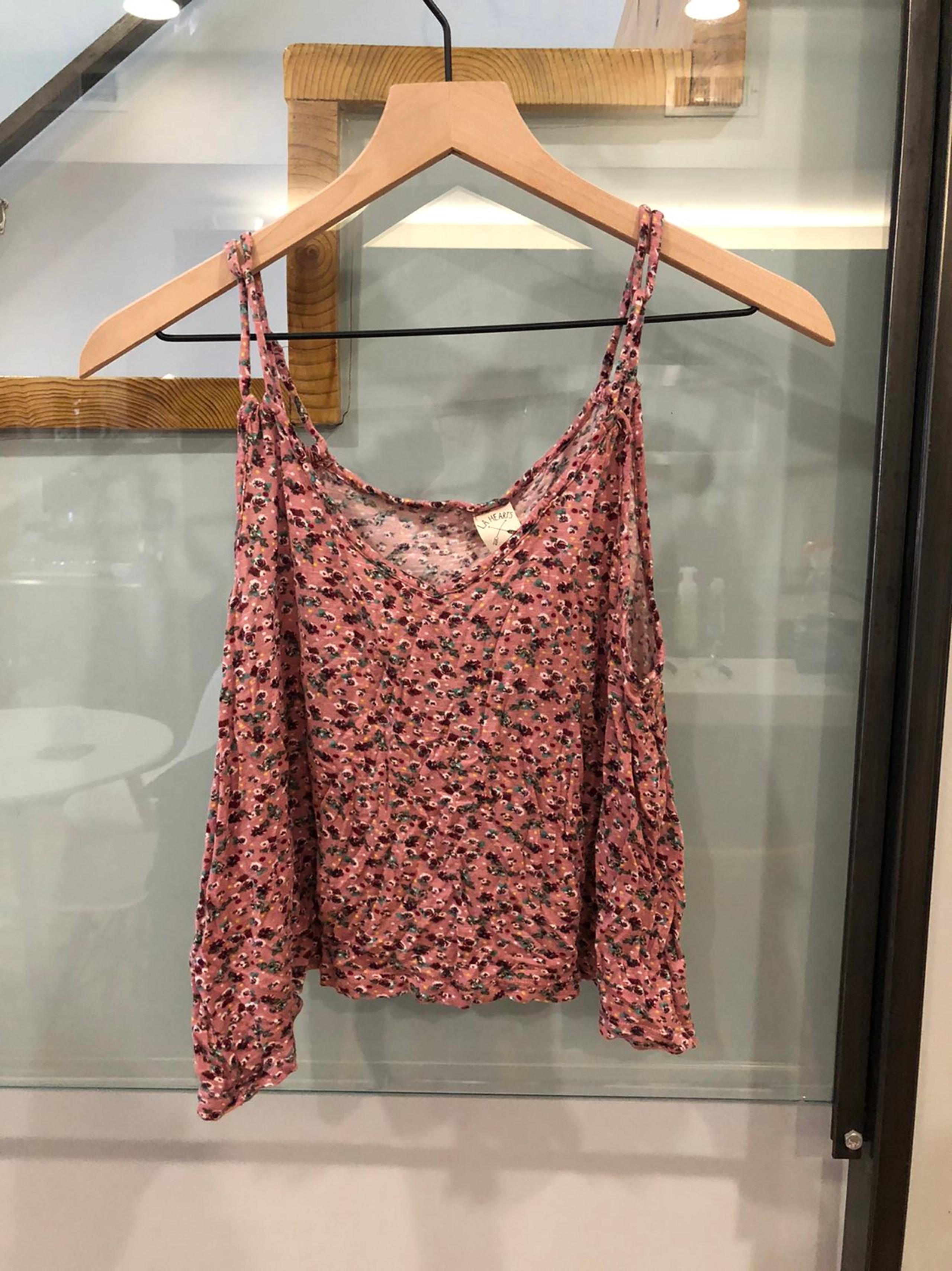 PacSun Floral Crop Top