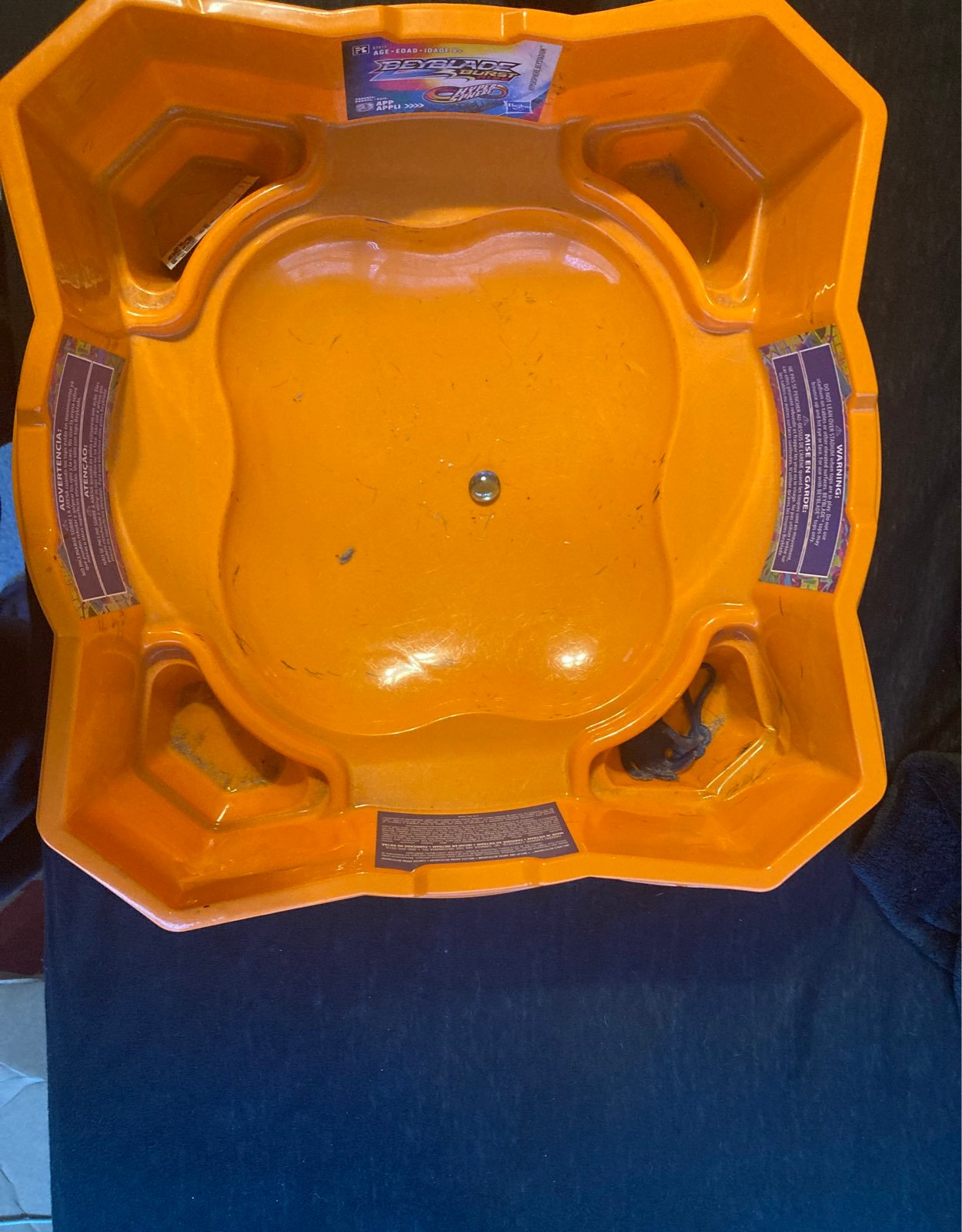 6 beyblades and arena