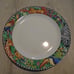 (4)- Vintage Sakura Ultra Porcelain Magic Jungle Dinner Plate 10 5/8