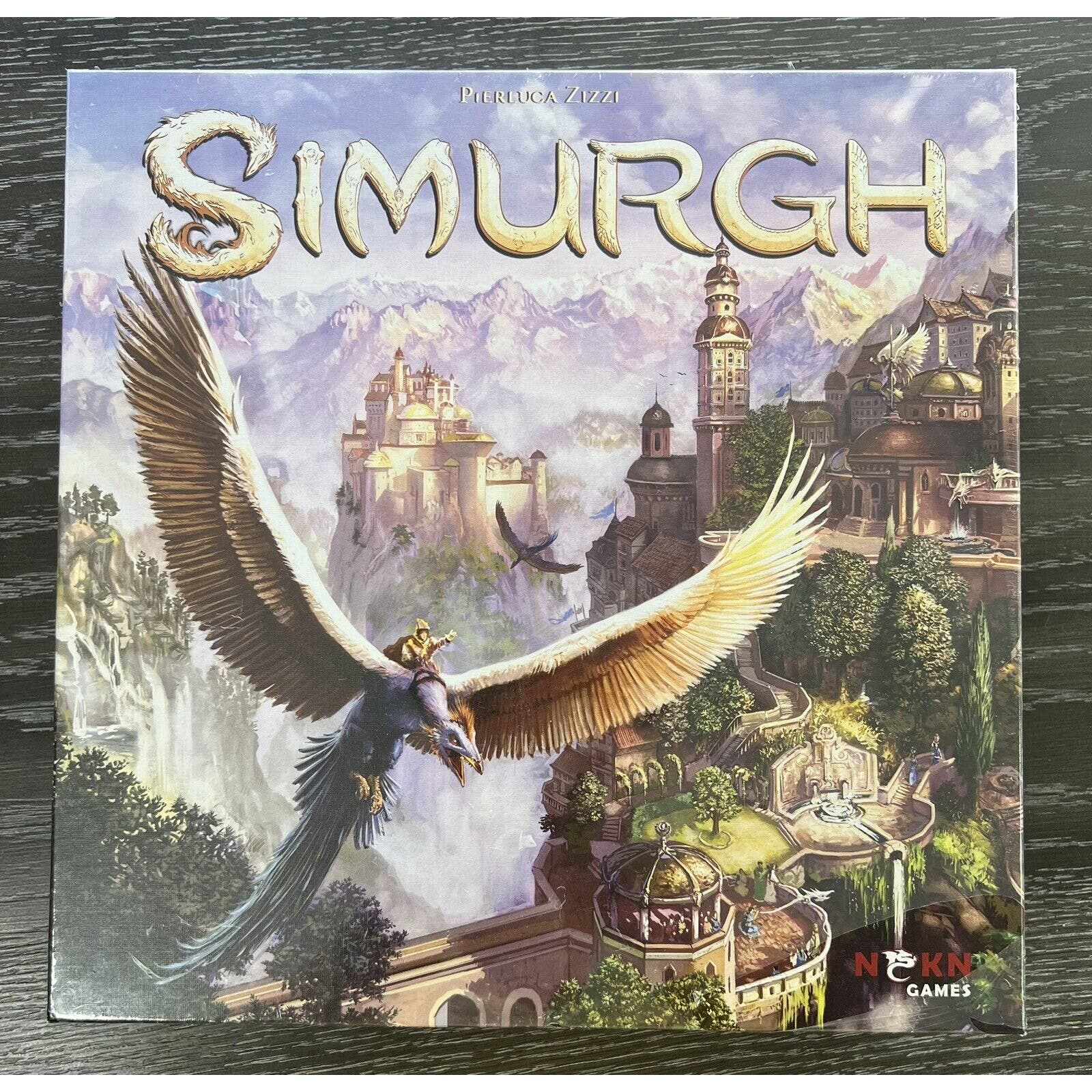 Simurgh Board Game by Pierluca Zizzi 2015 NSKN Legendary Games, New and Sealed