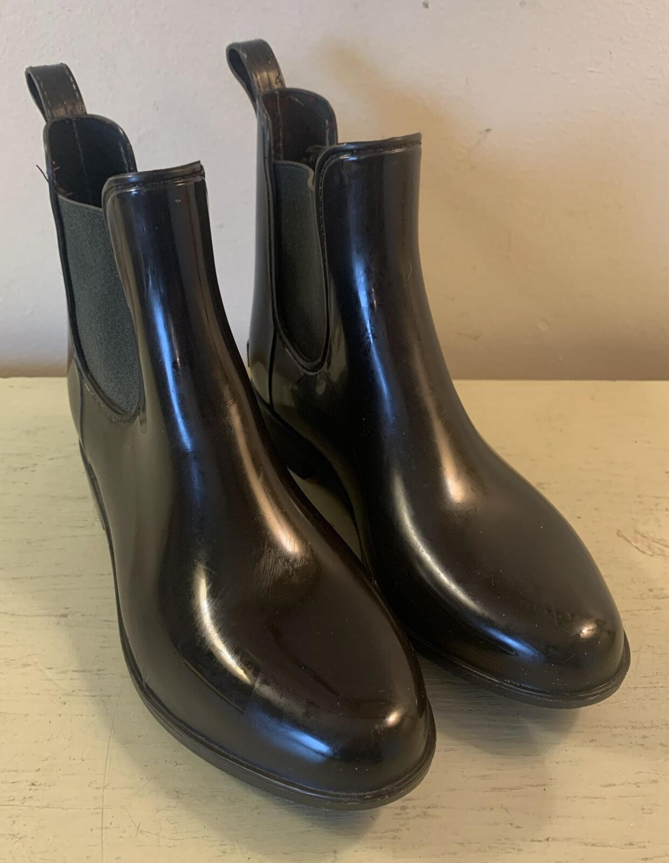 Ralph Lauren Tally-Bo-Rai Short Rain Boots Size 8 Dark Brown New Without Tag