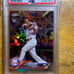 2018 Topps chrome Rhys Hoskins RC Refractor PSA 10