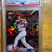 2018 Topps chrome Rhys Hoskins RC Refractor PSA 10