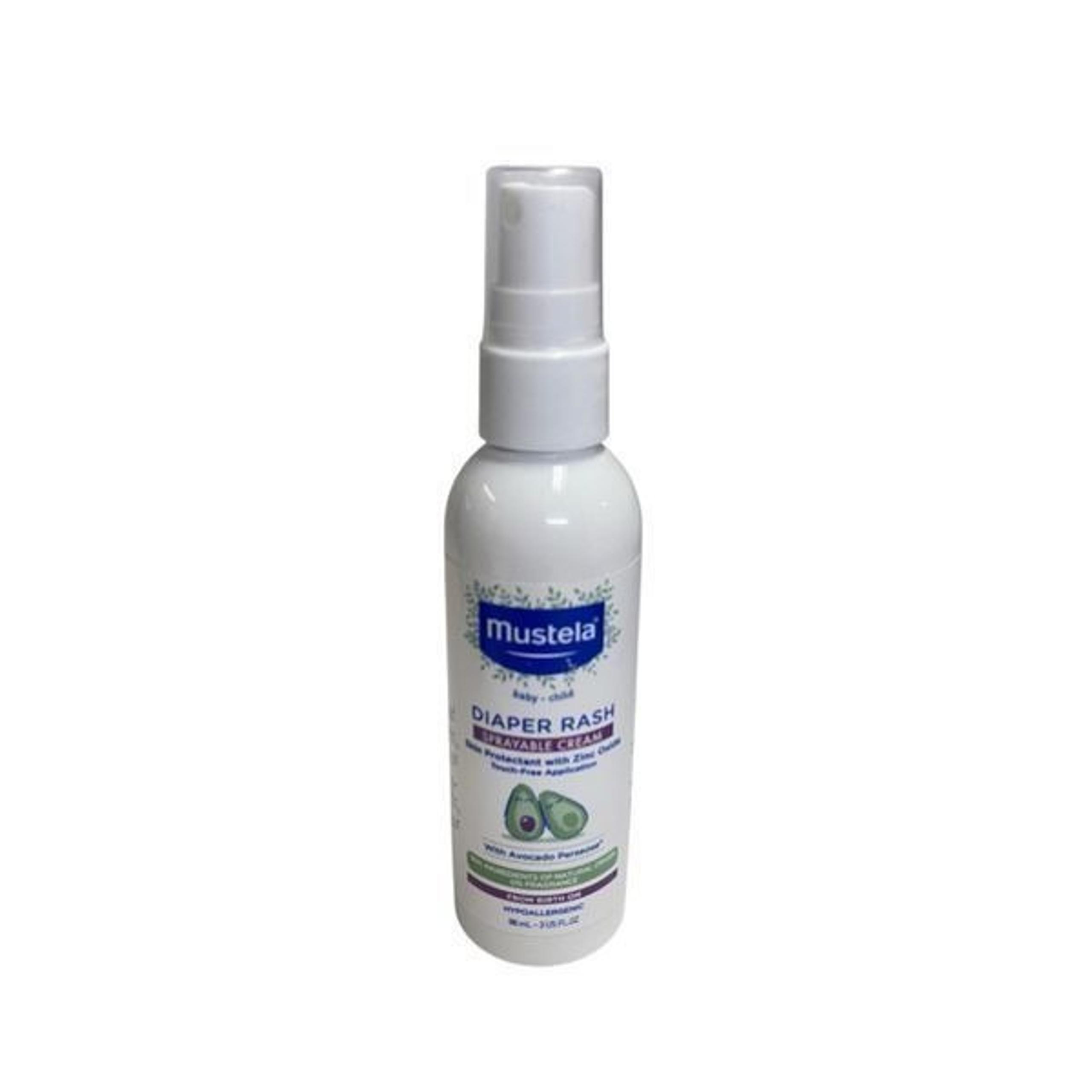 Mustela Sprayable Diaper Rash Cream - 3 fl oz New