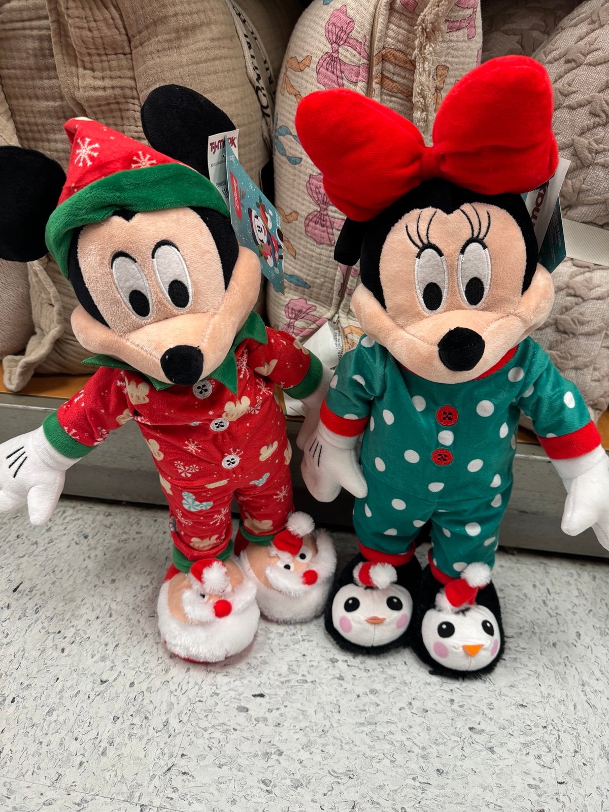 mickey's christmas carol stuffed animals