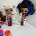 Lol Surprise Lot~14 Dolls & Accessories Hair vibes & Glitter Glam MGA Dolls
