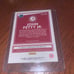 John Petty Jr rated rookie pink autograph 2021 mint condition