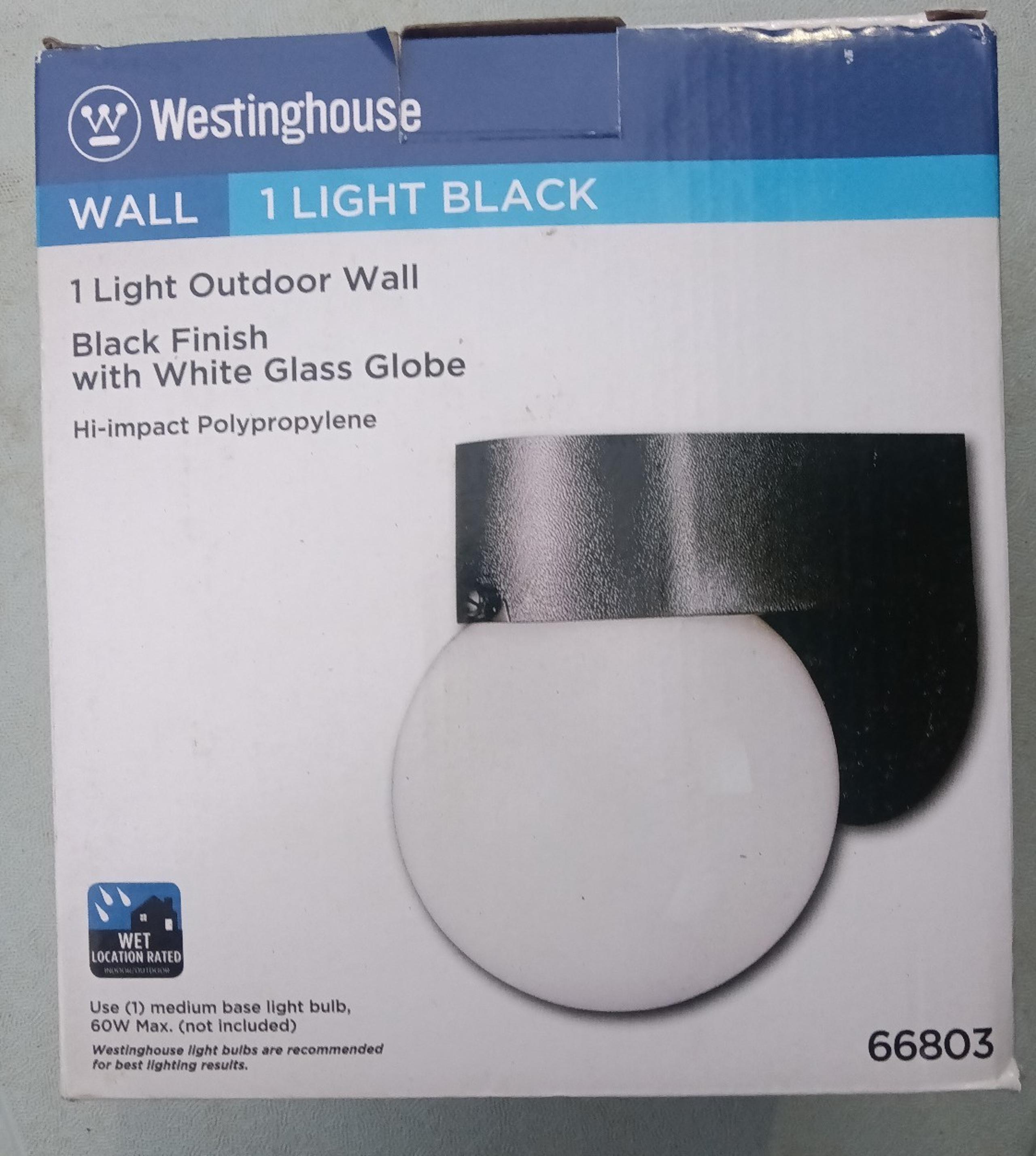 Westinghouse outdoor wall light