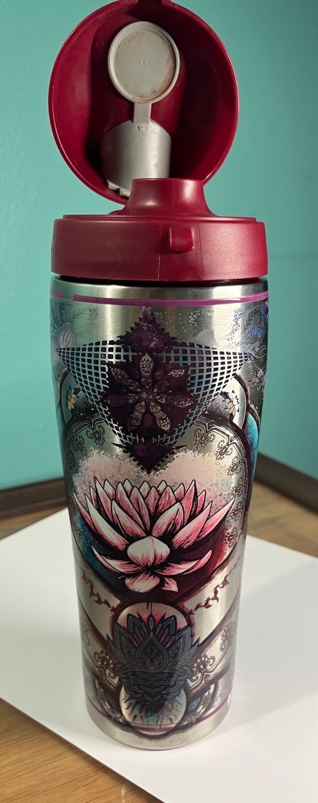 Tumbler Tervis Purple Lotus